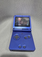 Nintendo Game Boy Advance SP GBA Cobalt Blue Handheld Console System AGS-001