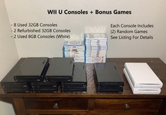NINTENDO Wii U WUP-101(02) 32GB, WUP-001(02) 8GB Console + Bonus Games (hi2u)