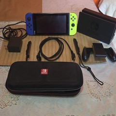 Nintendo Switch HAC-001 with Accessories + Micro SD card (BOXLESS)