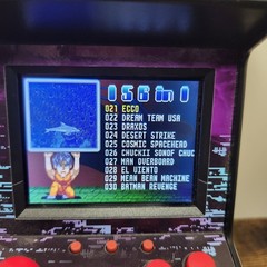Retro Mini Arcade Machine ARCTIC WOLF Handheld 156 Classic VideoGames W-Battery