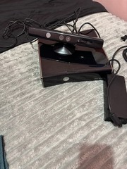 Microsoft Xbox 360 S Black Console with Kinect Sensor & Wi-Fi Capability