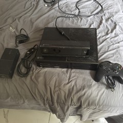 Microsoft Xbox One with Kinect Black Console