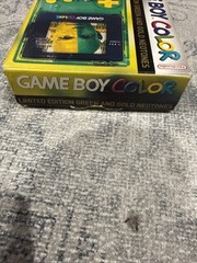 Limited Edition Ozzie Ozzie Ozzie Green & Gold Gameboy Color In Box