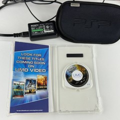Sony PlayStation Portable PSP-1001 W/ Memory Card & Charger & Soft Case